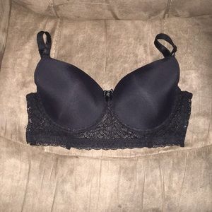 Black Lace Bra